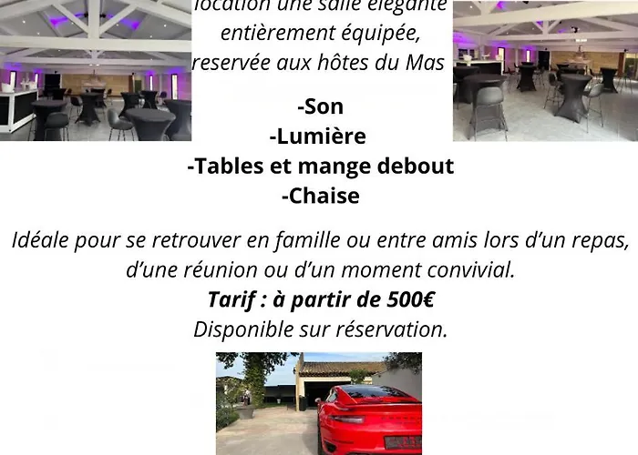 Mas La Farelle D'hote,fitness & Salle De Jeux Gratuite & En Supplement 4* Nîmes